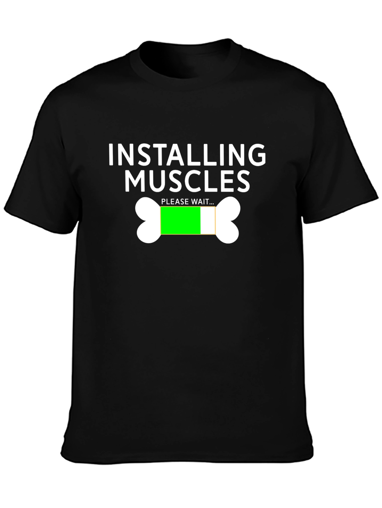 Installing Muscles Funny Workout T-Shirt