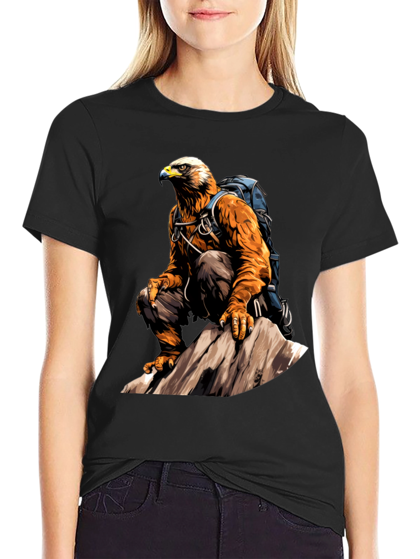 Eagle Hiker Graphic T-Shirt