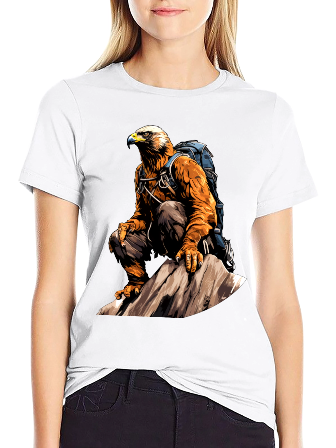 Eagle Hiker Graphic T-Shirt
