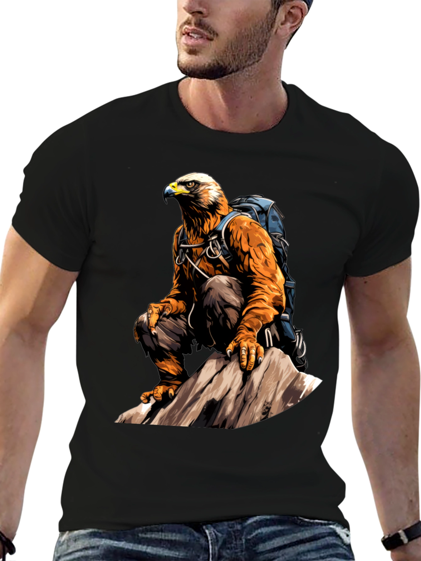 Eagle Hiker Graphic T-Shirt