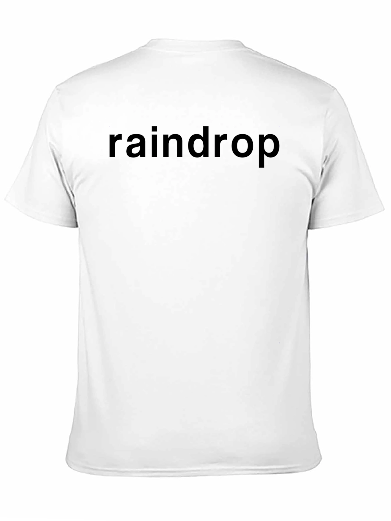Raindrop Graphic Tee - Stylish Comfort