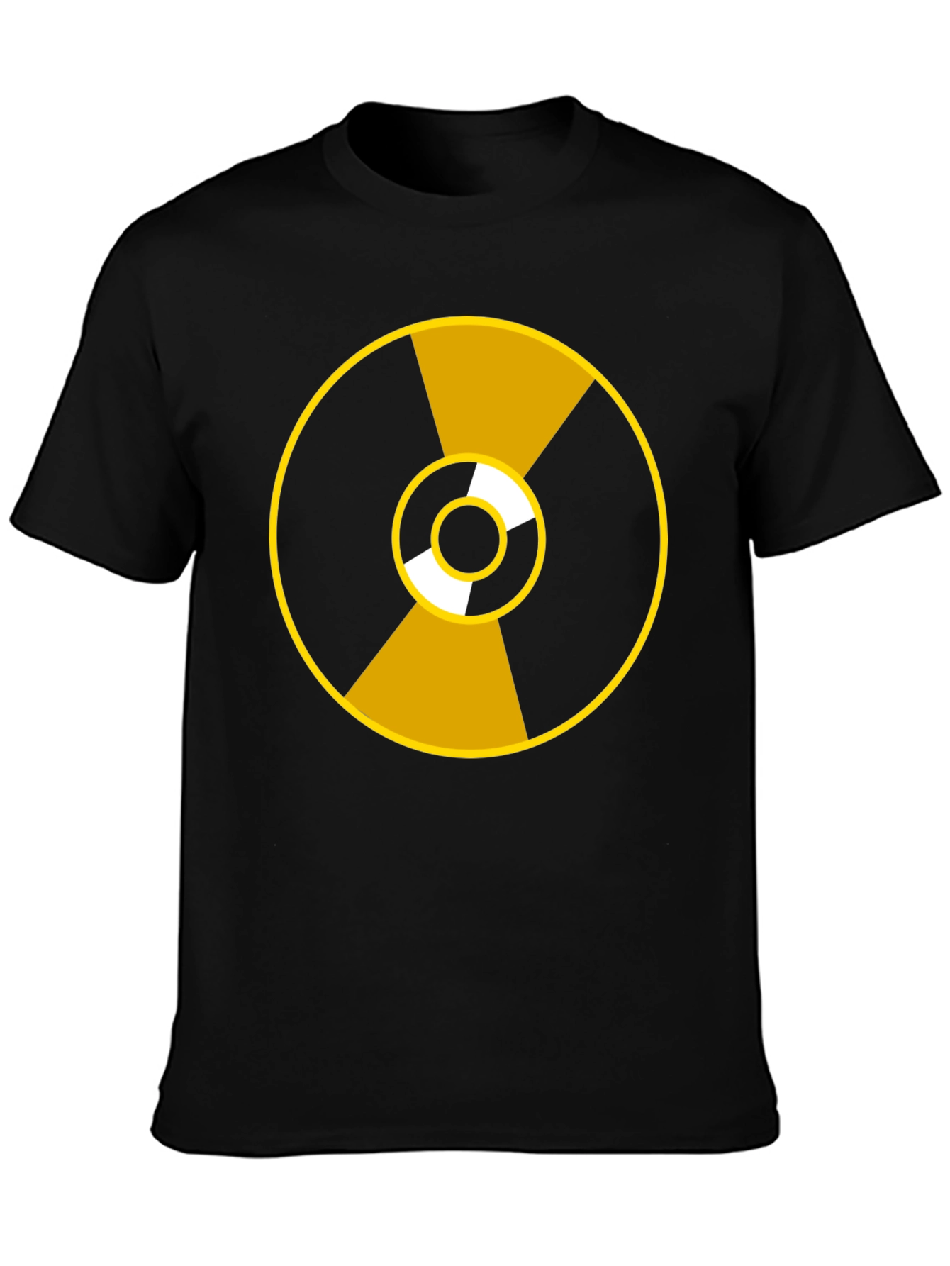 Nuclear Symbol Graphic Tee - Black