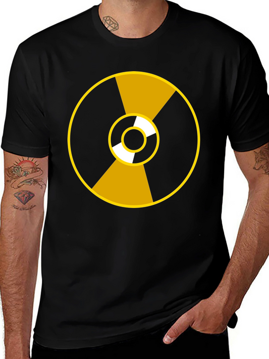 Nuclear Symbol Graphic Tee - Black