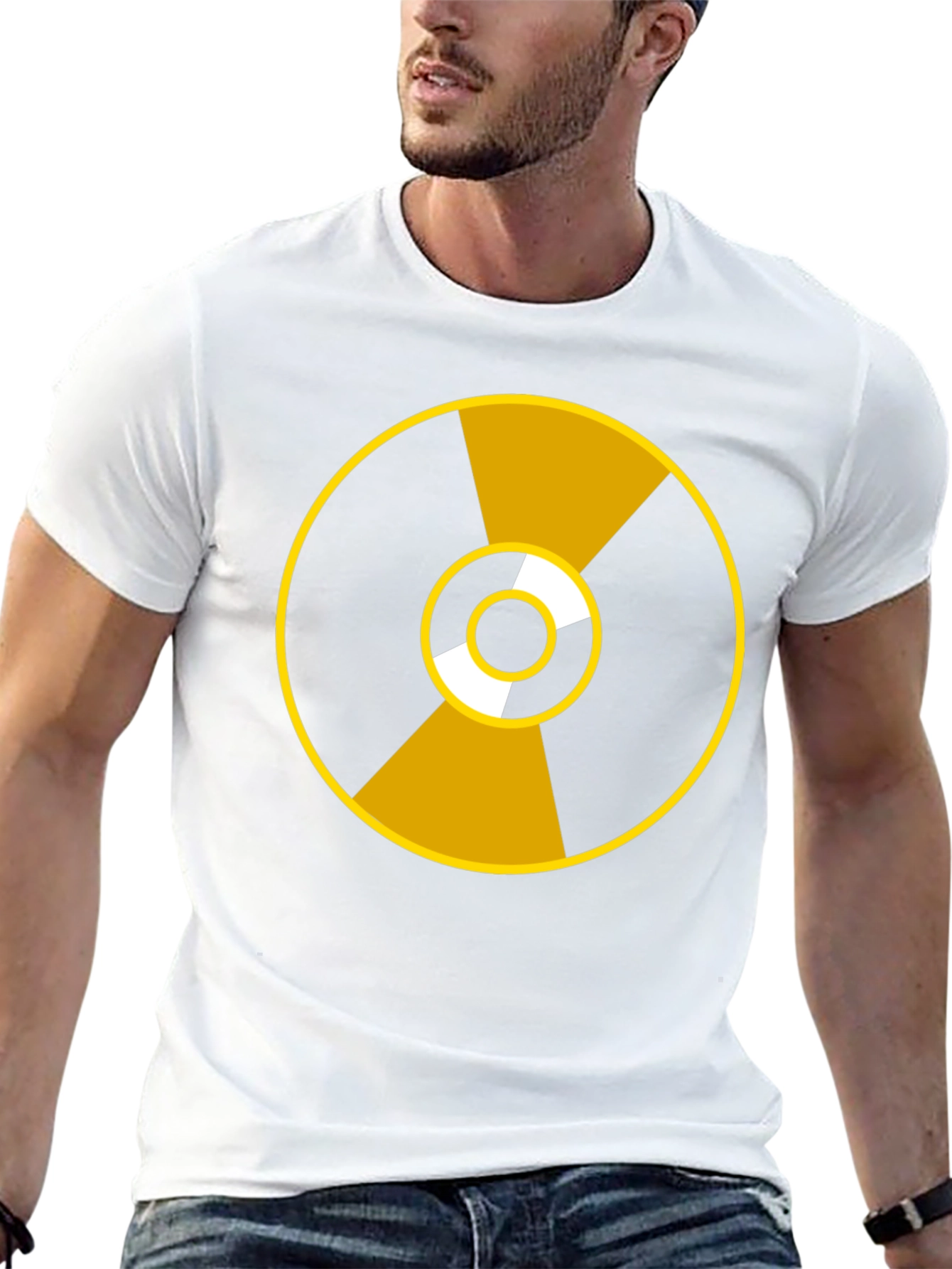 Nuclear Symbol Graphic Tee - Black