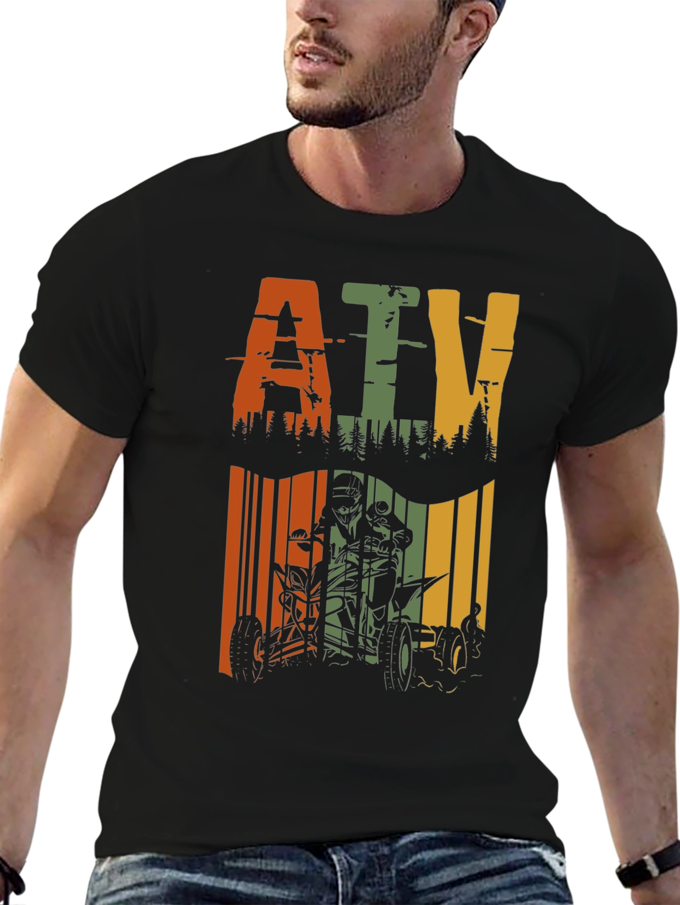 Retro ATV Rider T-Shirt