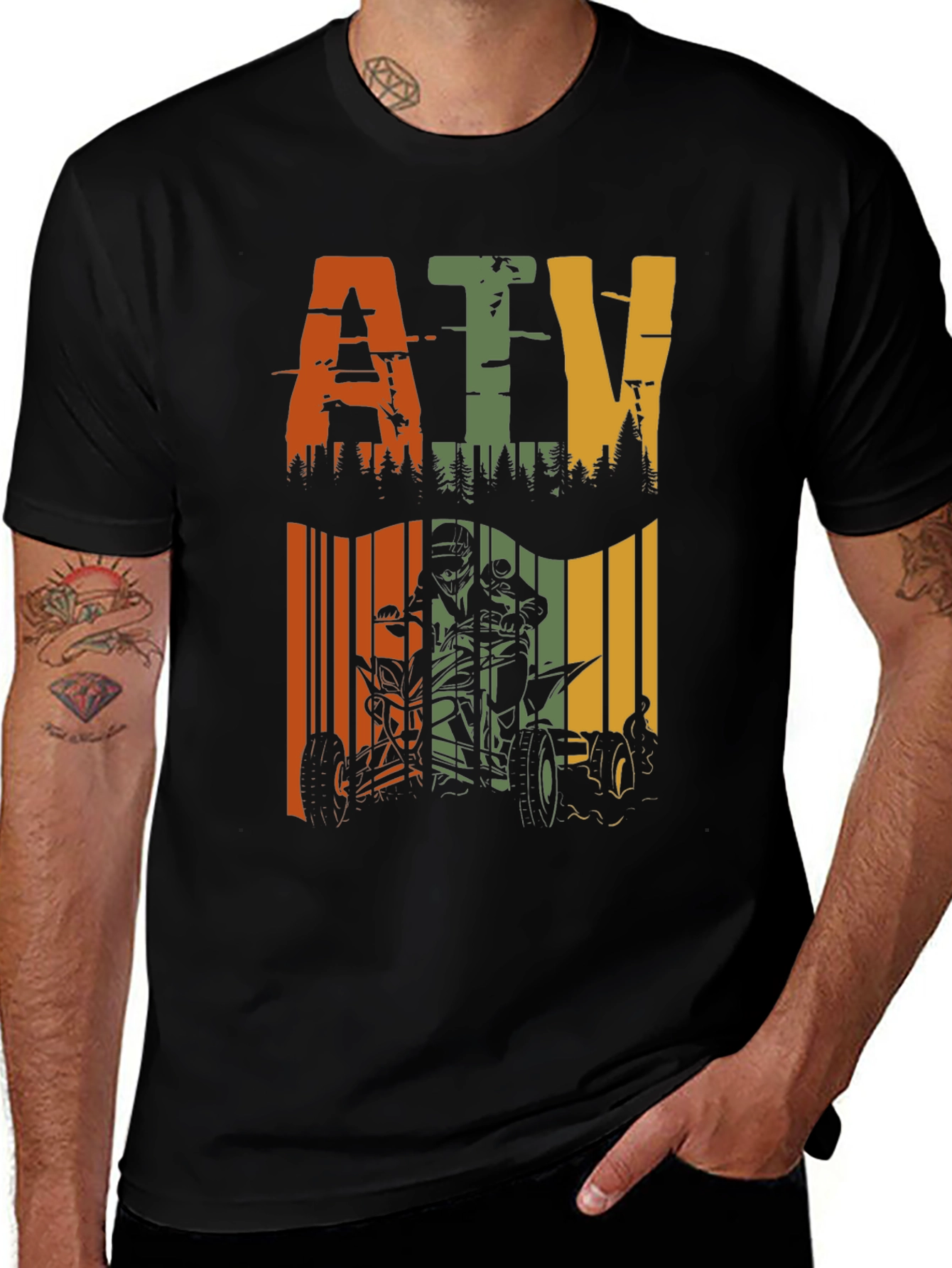 Retro ATV Rider T-Shirt