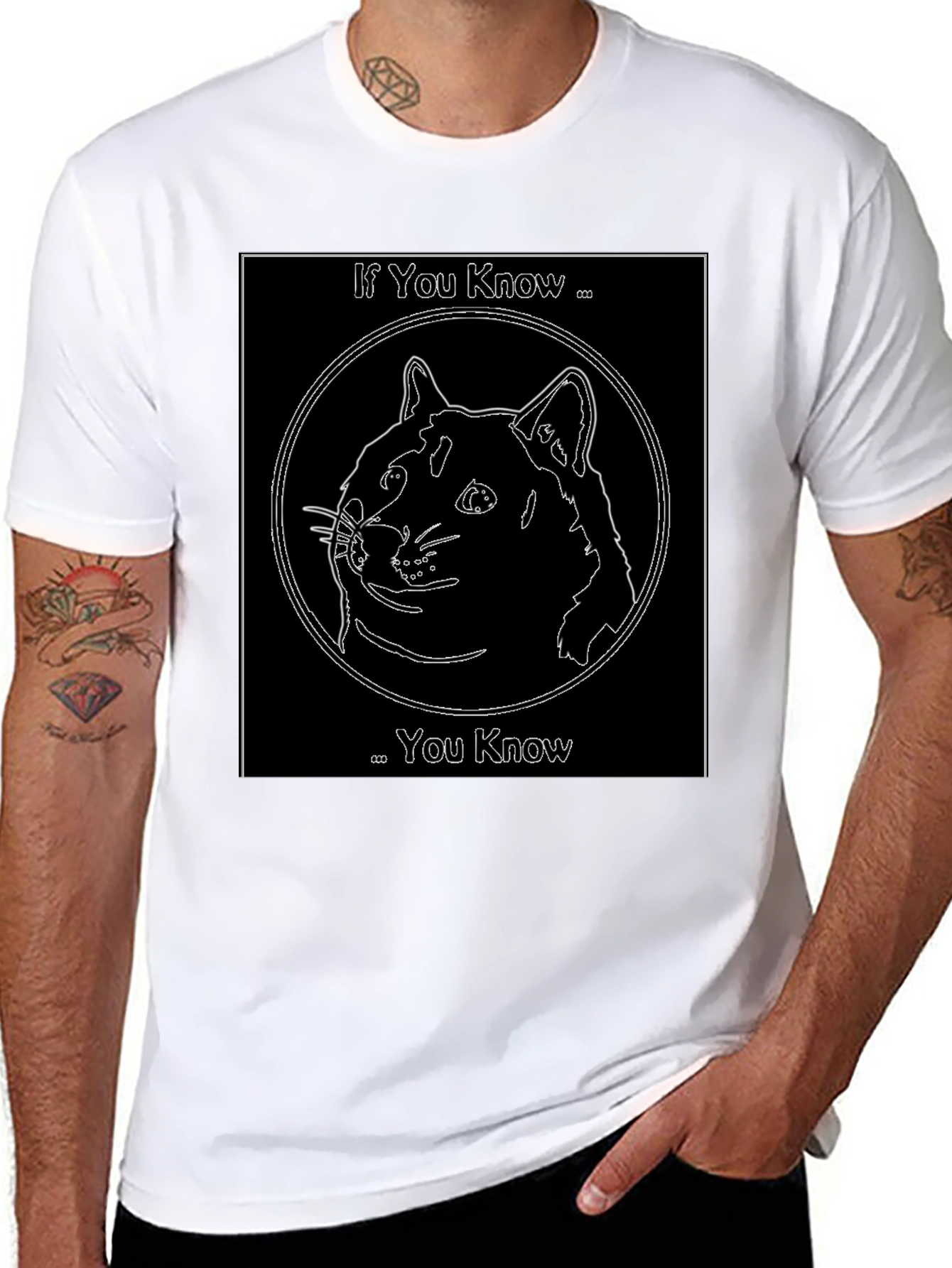 If You Know Doge Black T-Shirt