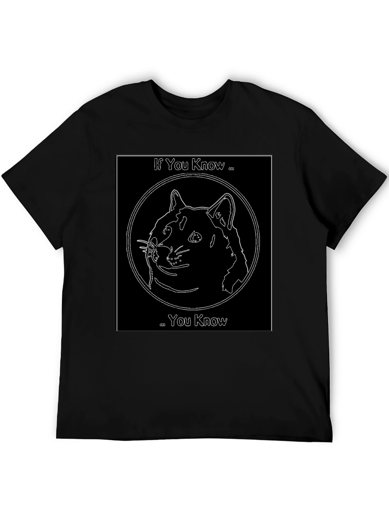 If You Know Doge Black T-Shirt