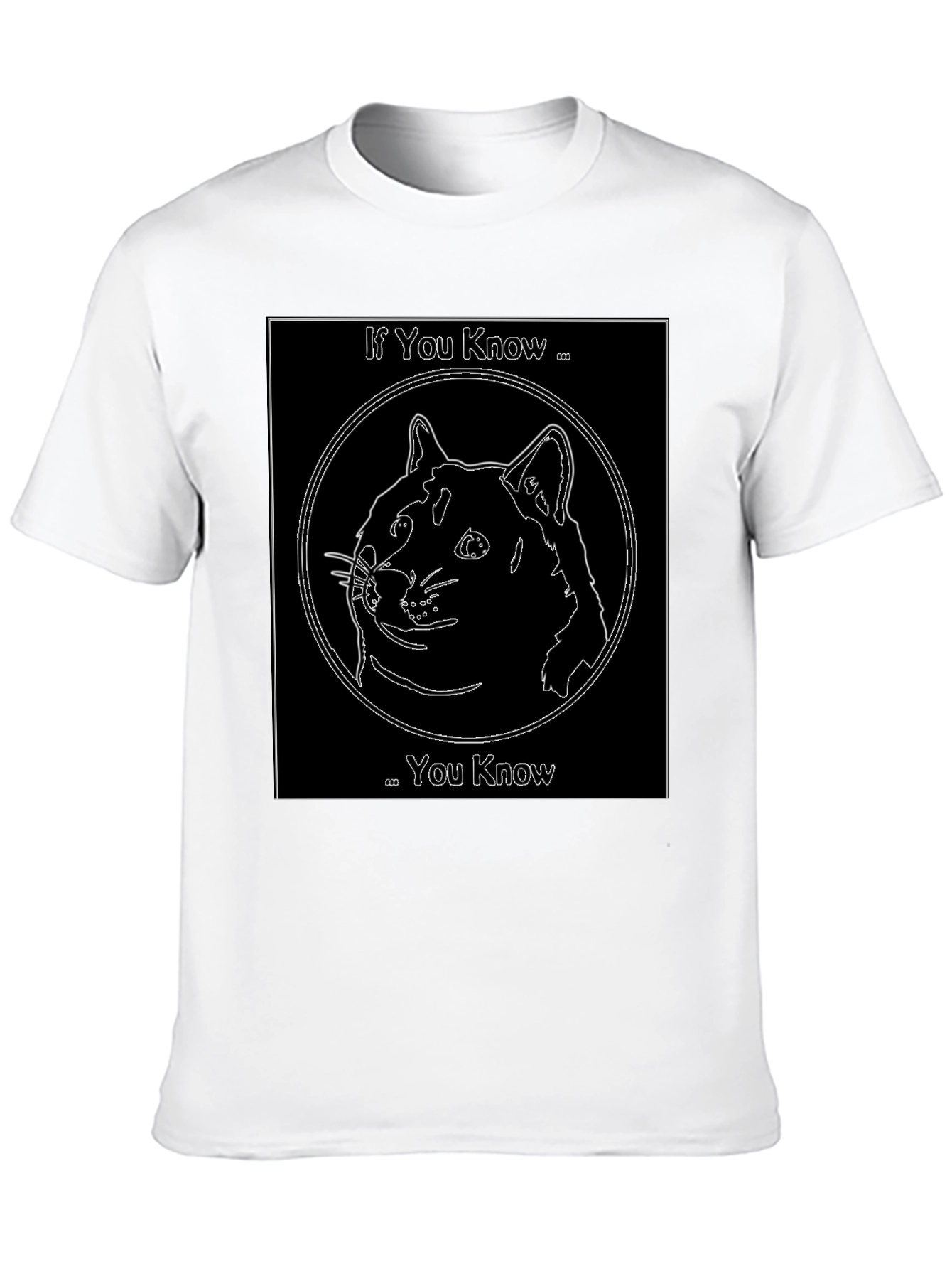 If You Know Doge Black T-Shirt