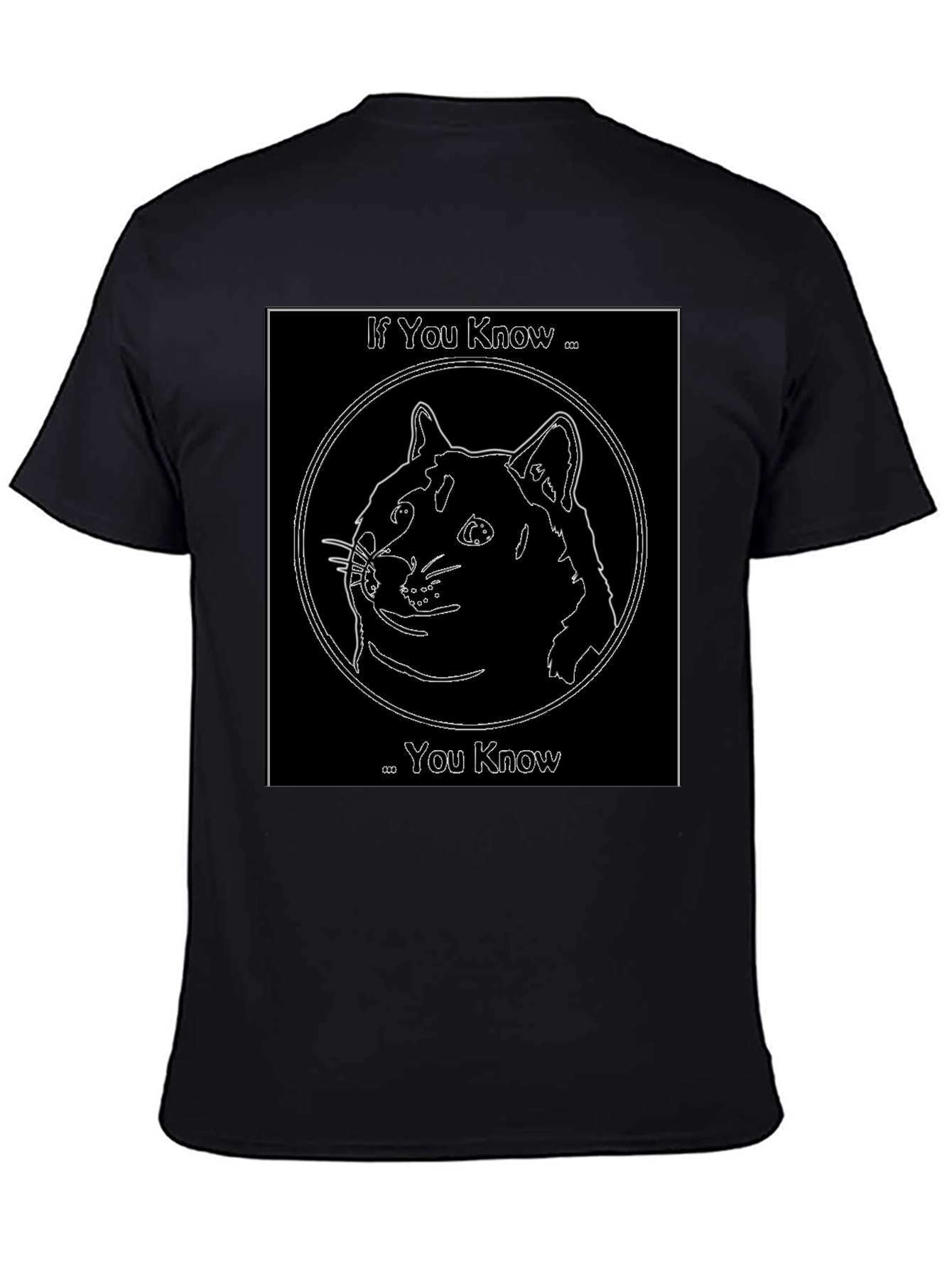 If You Know Doge Black T-Shirt