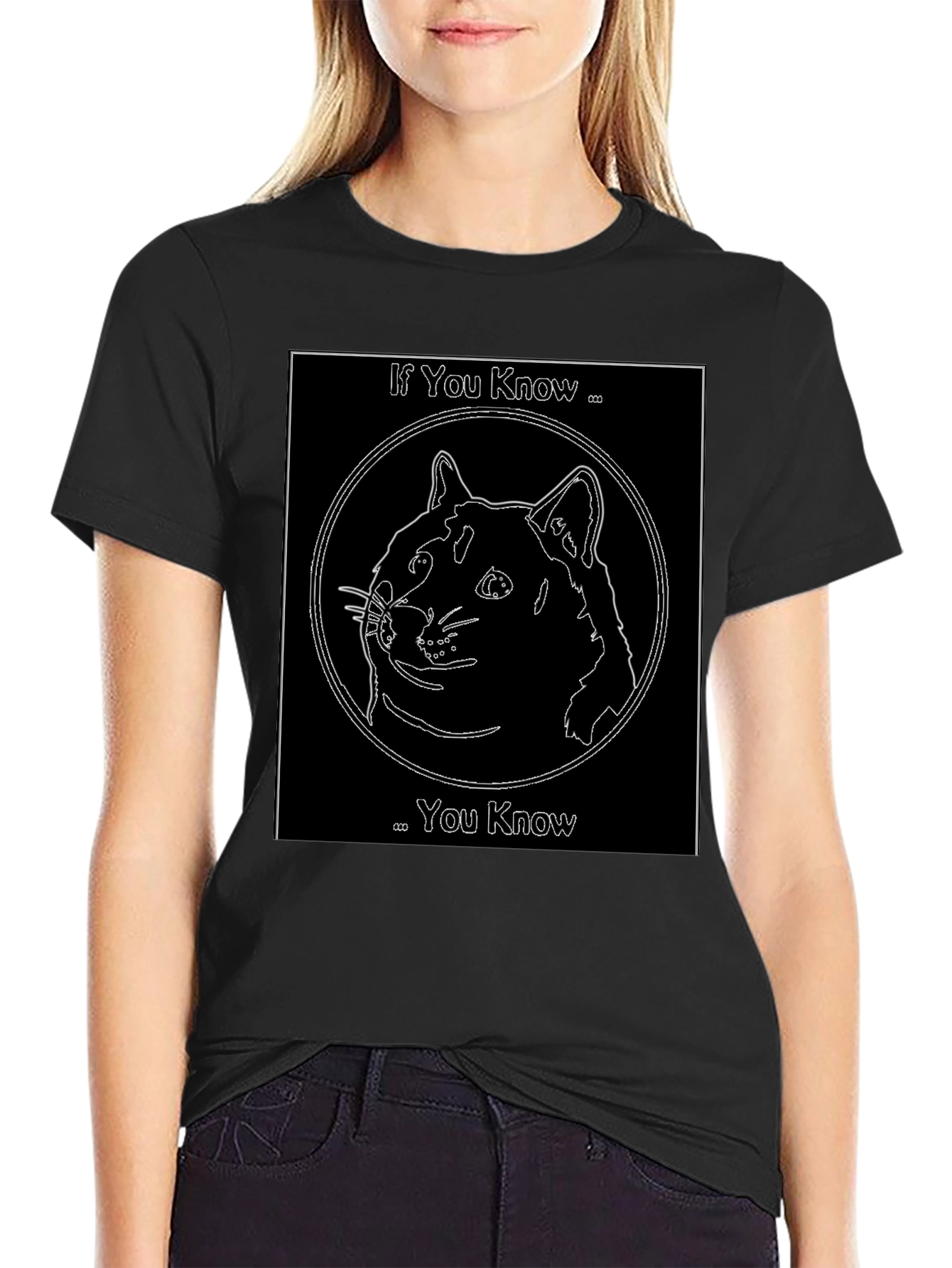 If You Know Doge Black T-Shirt