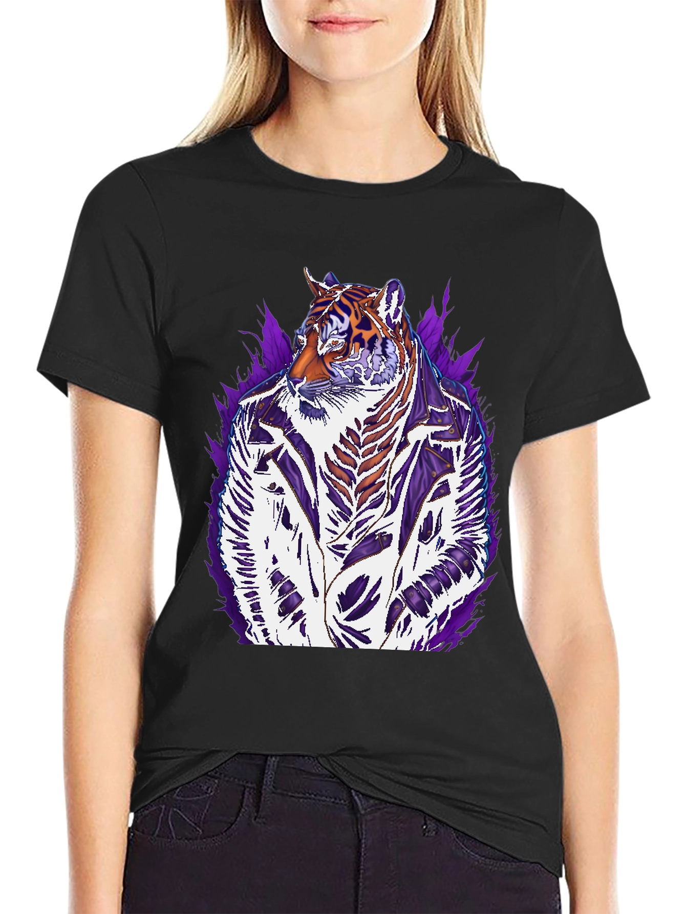 Tiger Graphic T-Shirt - Stylish Animal Design