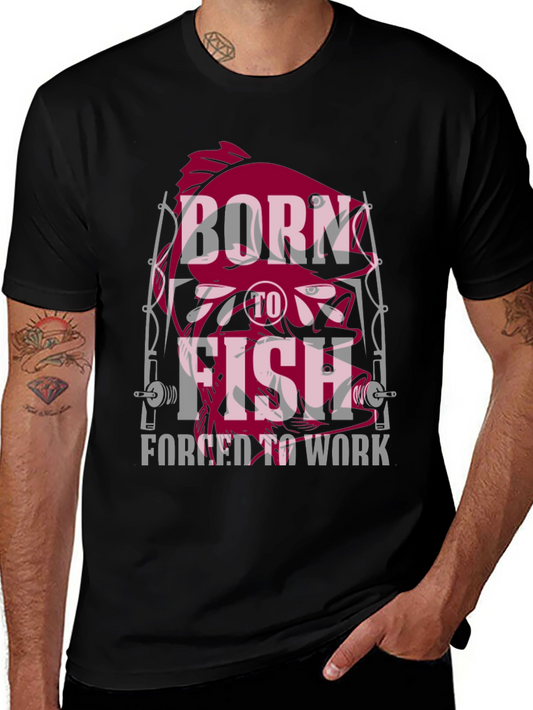 Born to Fish T-Shirt - Fishing Lover Tee