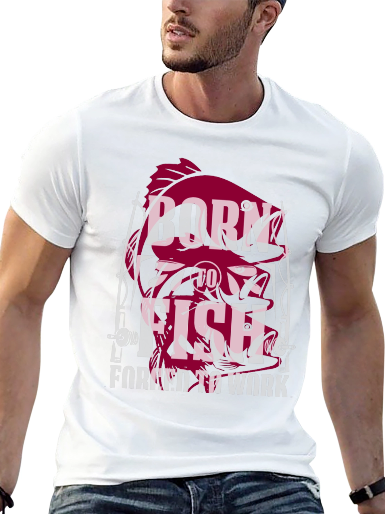 Born to Fish T-Shirt - Fishing Lover Tee