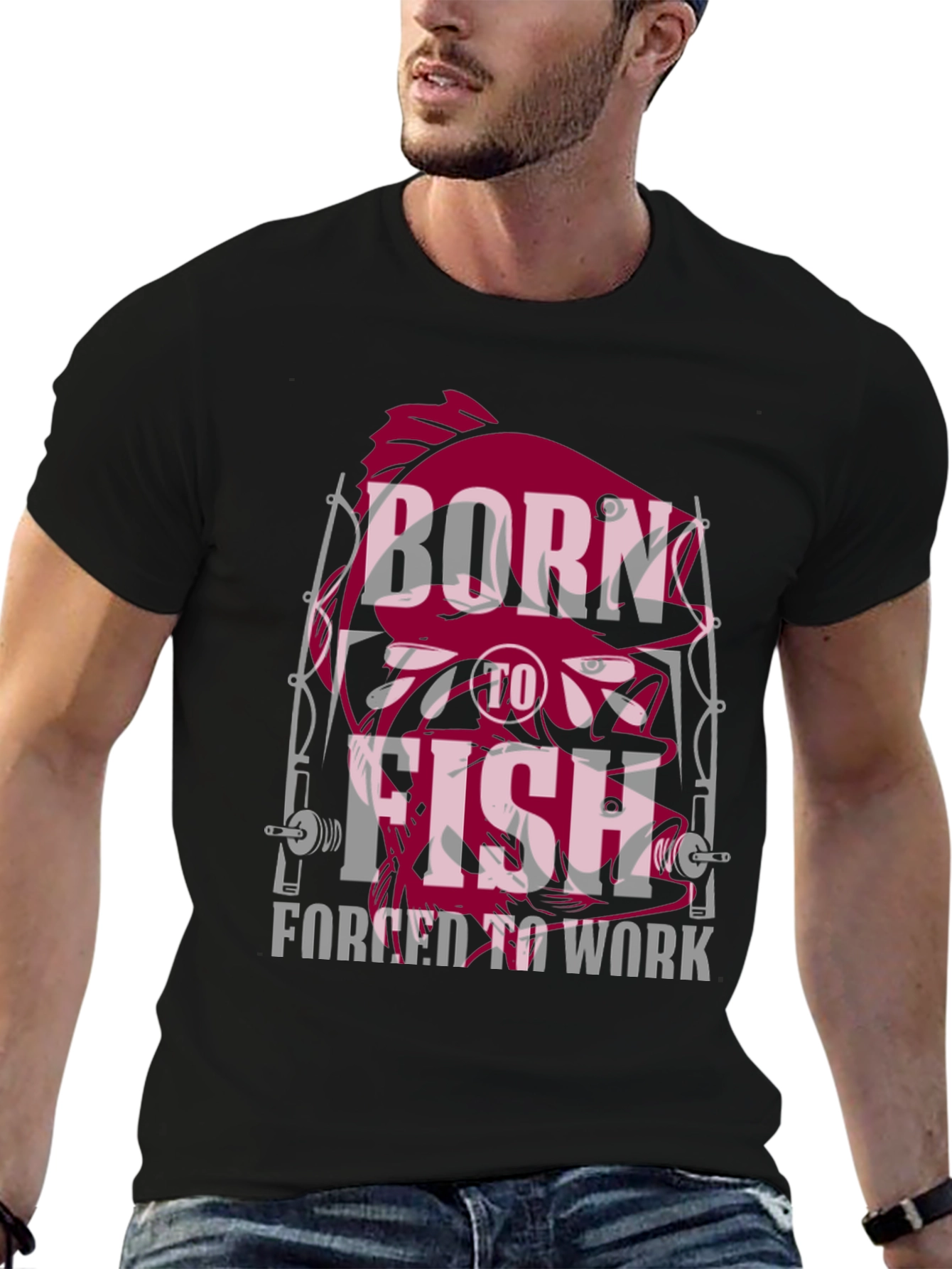Born to Fish T-Shirt - Fishing Lover Tee