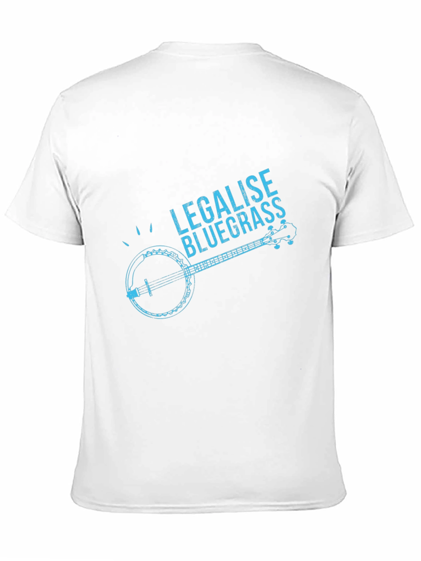 Legalise Bluegrass Black T-Shirt