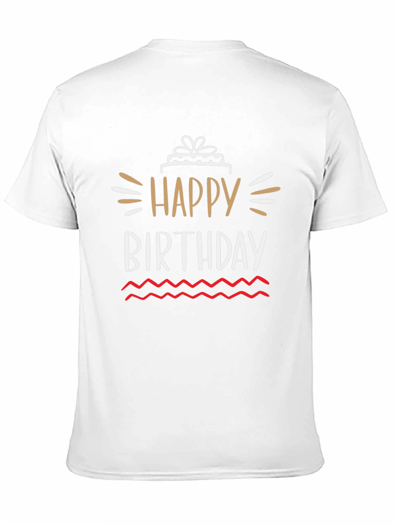 Happy Birthday Graphic Tee - Unisex