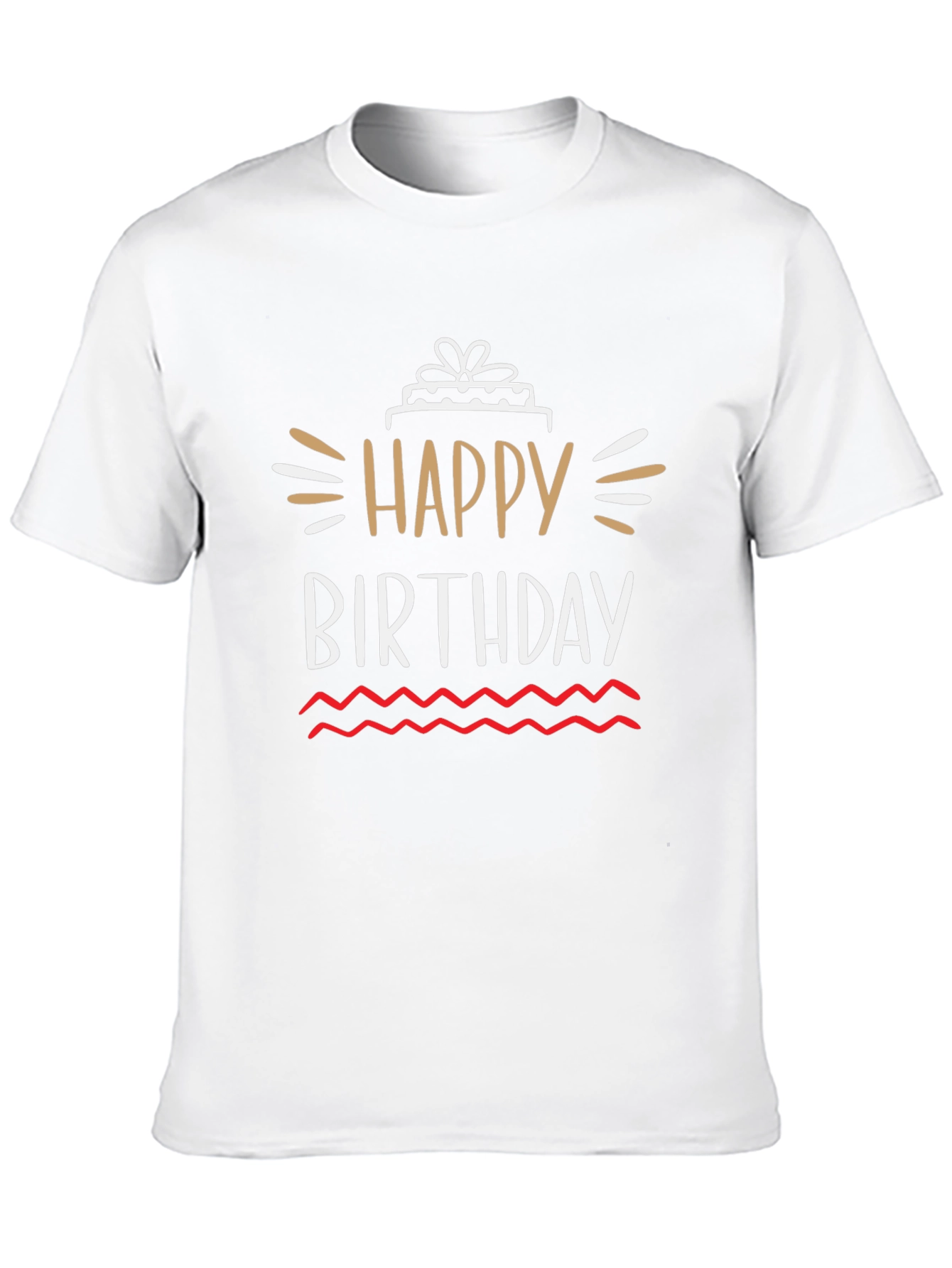 Happy Birthday Graphic Tee - Unisex
