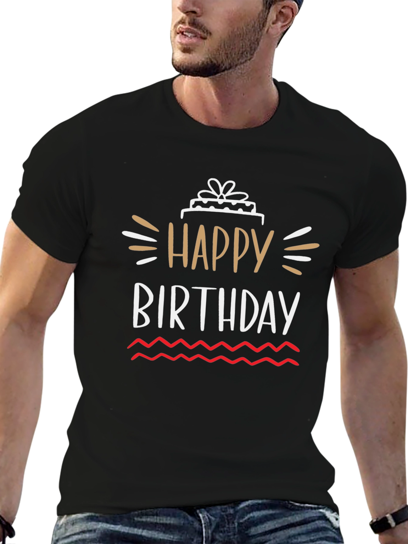 Happy Birthday Graphic Tee - Unisex