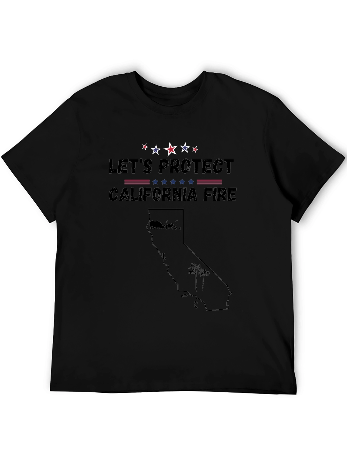Protect California Fire Graphic T-Shirt