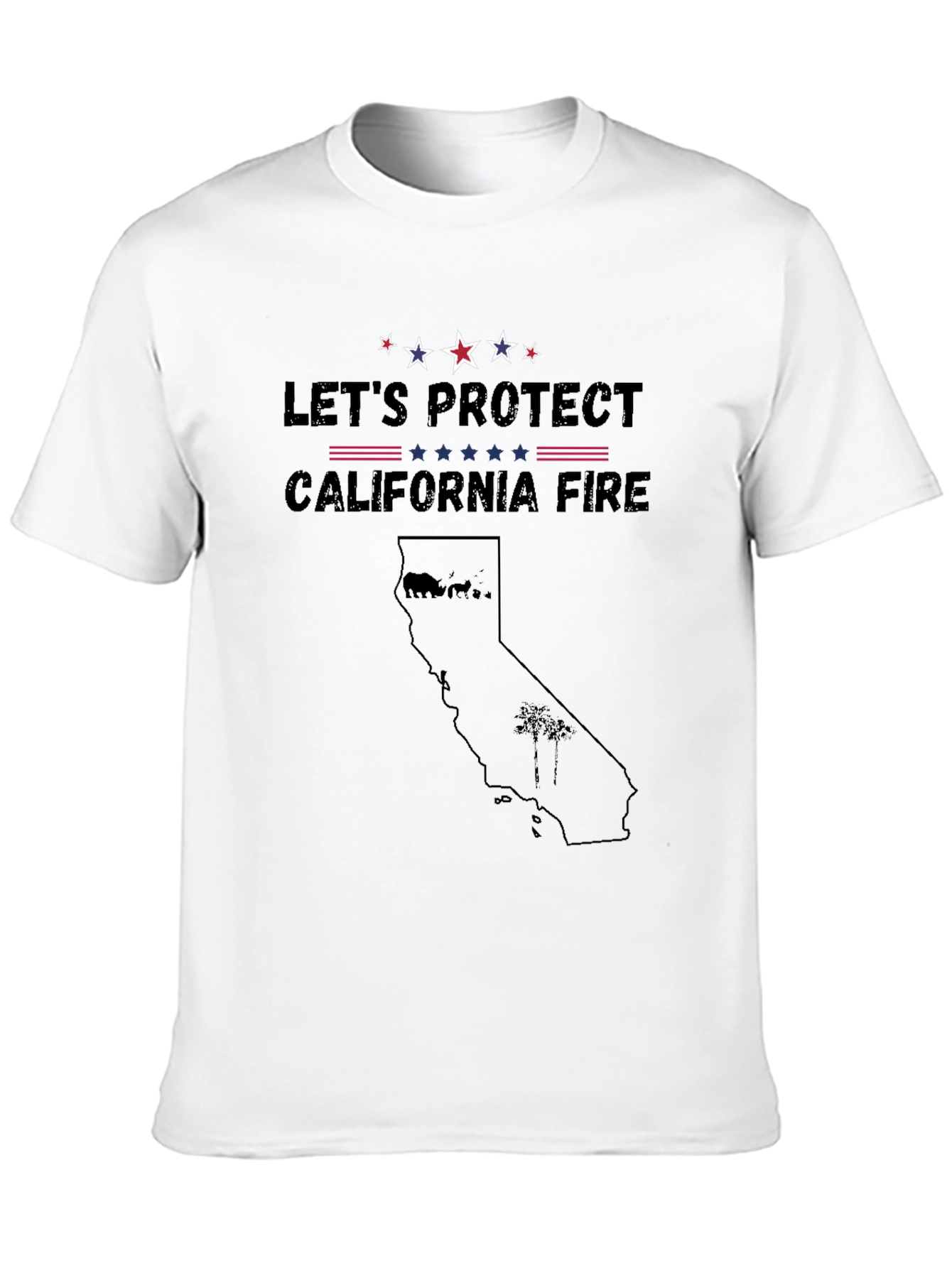 Protect California Fire Graphic T-Shirt