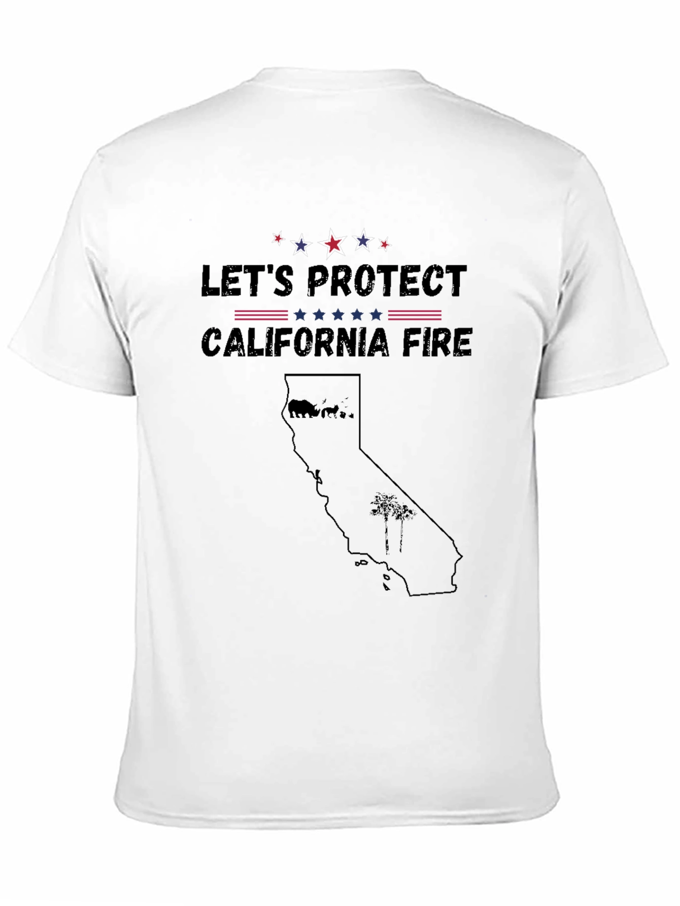 Protect California Fire Graphic T-Shirt