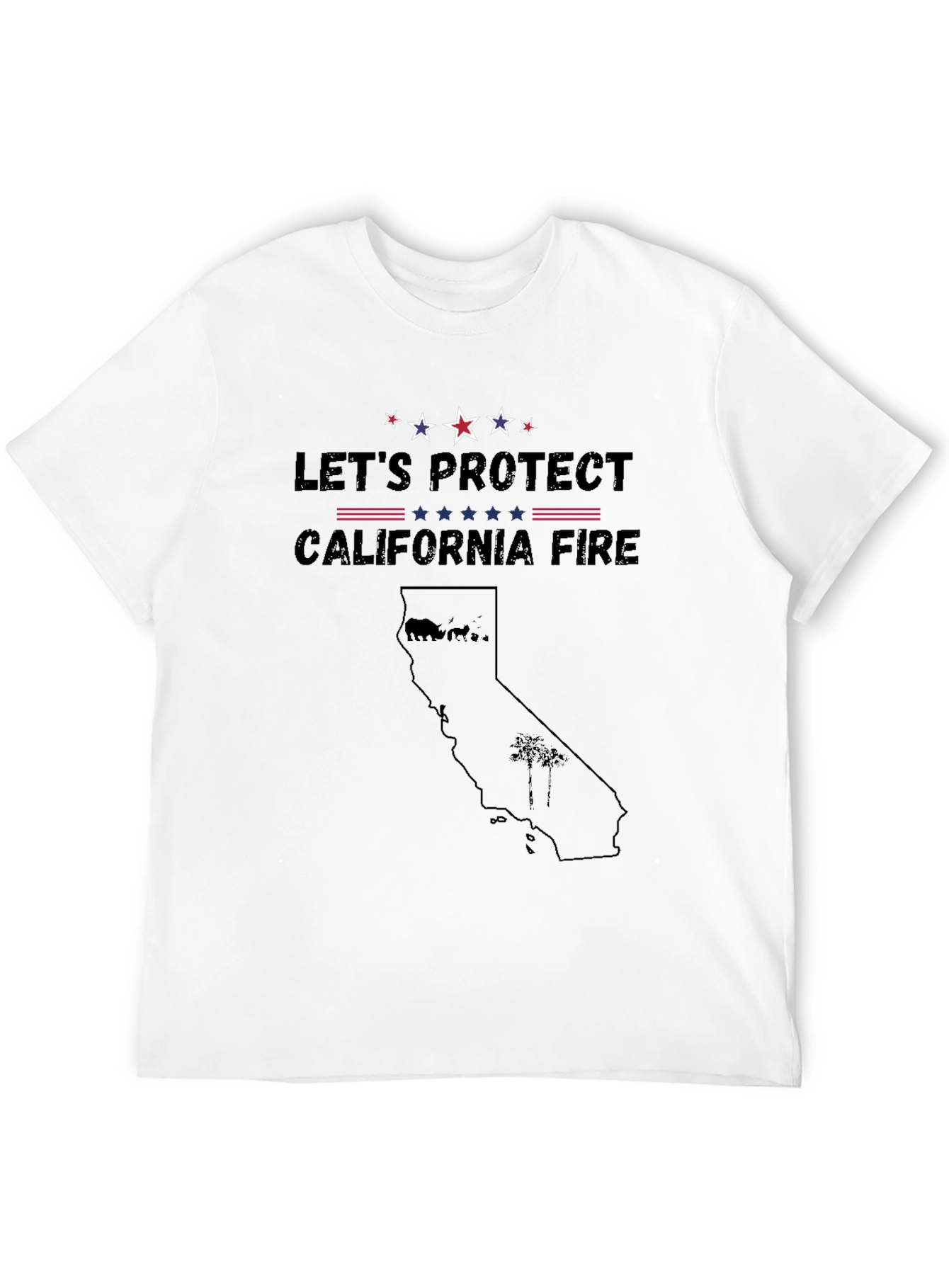 Protect California Fire Graphic T-Shirt