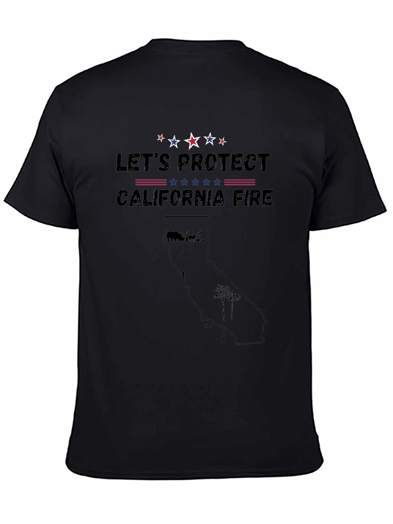 Protect California Fire Graphic T-Shirt