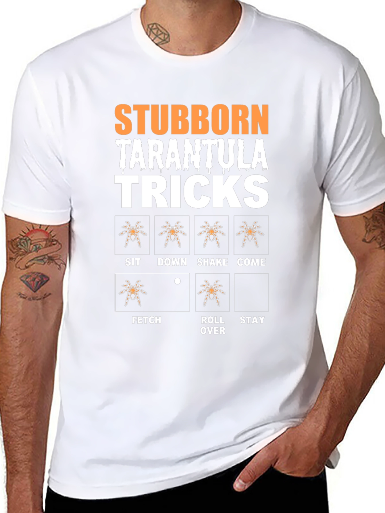 Stubborn Tarantula Tricks T-Shirt