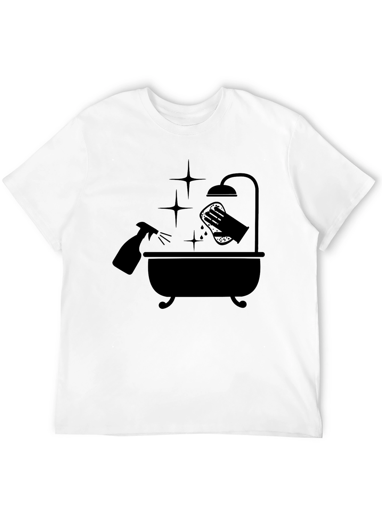 Cleaning Time T-Shirt