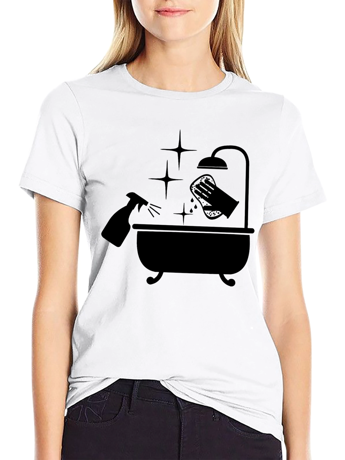Cleaning Time T-Shirt