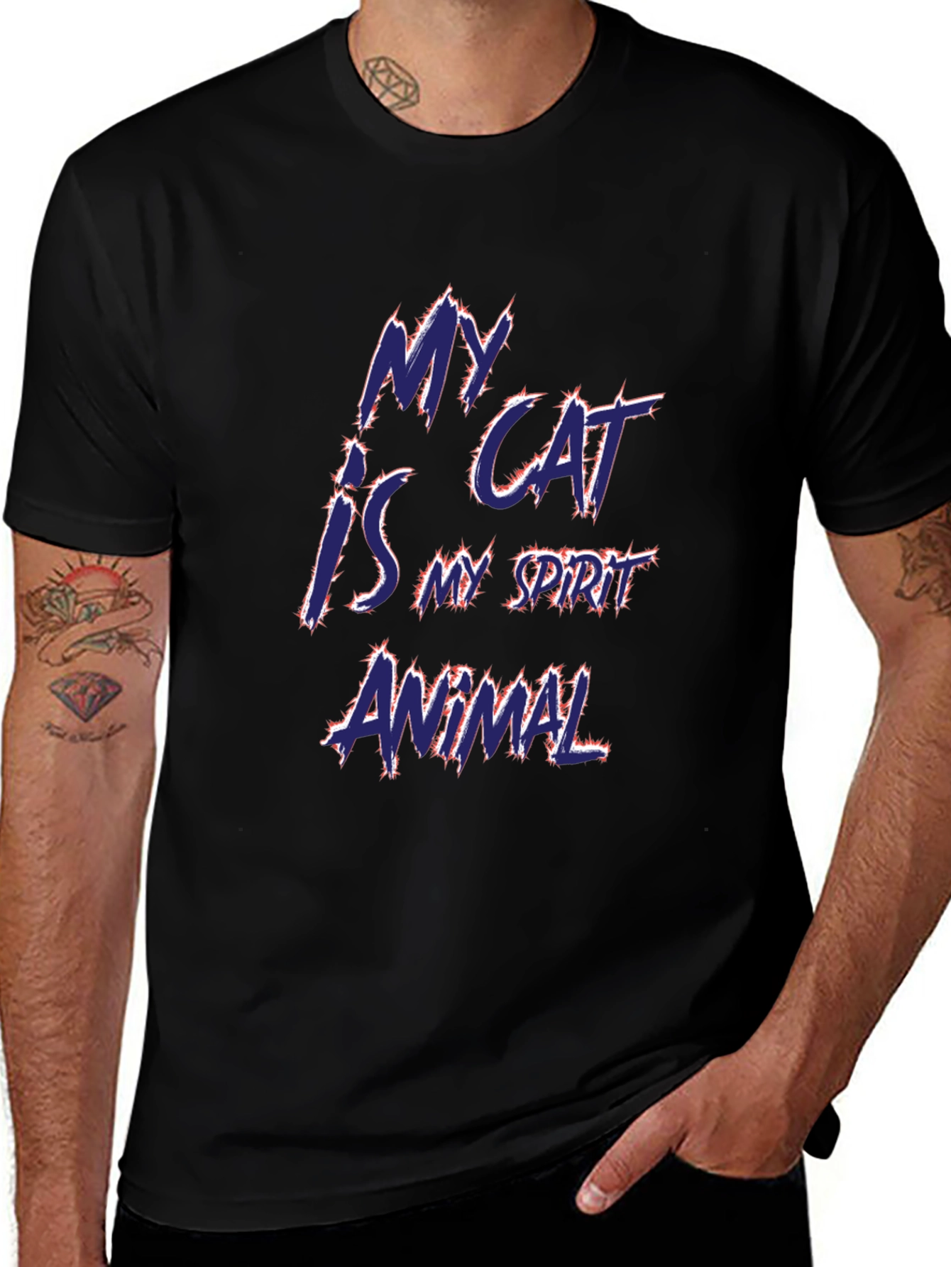 My Cat is My Spirit Animal Graphic Tee