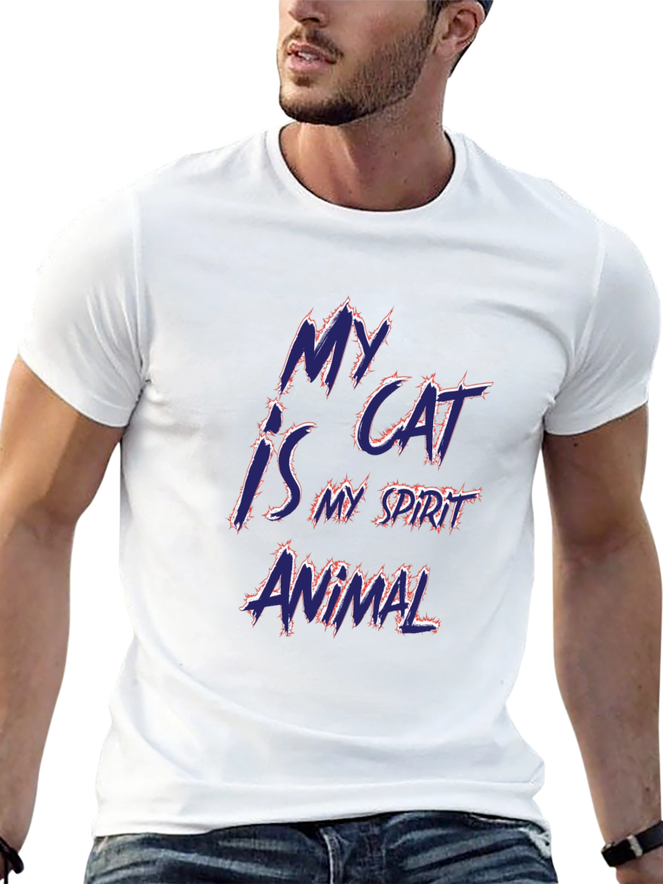My Cat is My Spirit Animal Graphic Tee