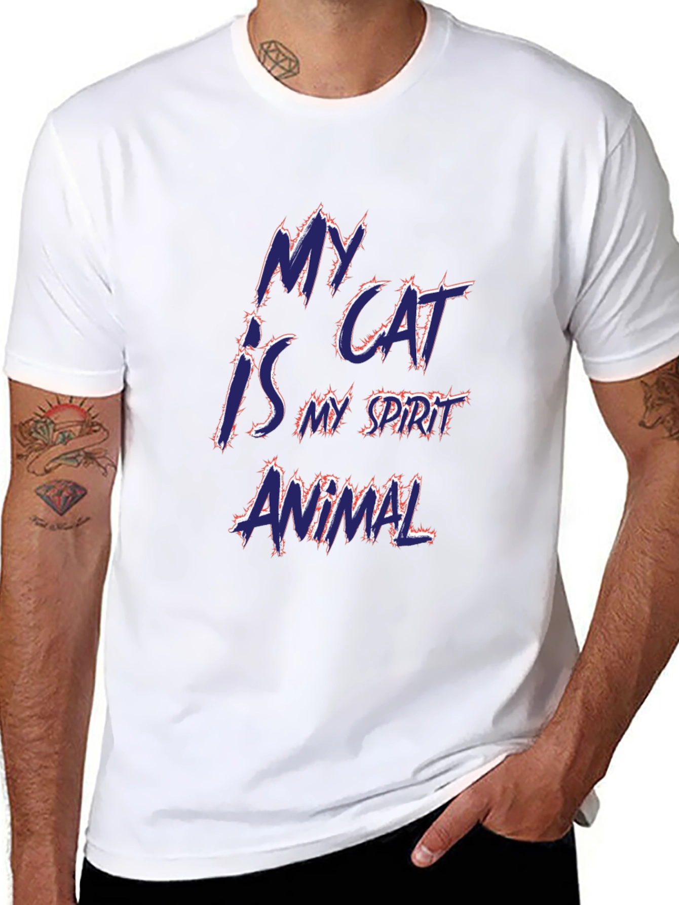 My Cat is My Spirit Animal Graphic Tee