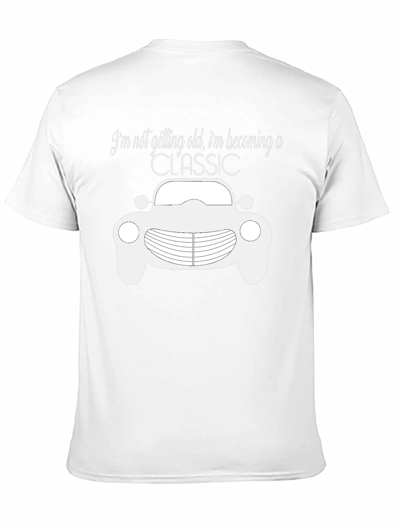 Classic Car Graphic T-Shirt - Becoming a Classic!