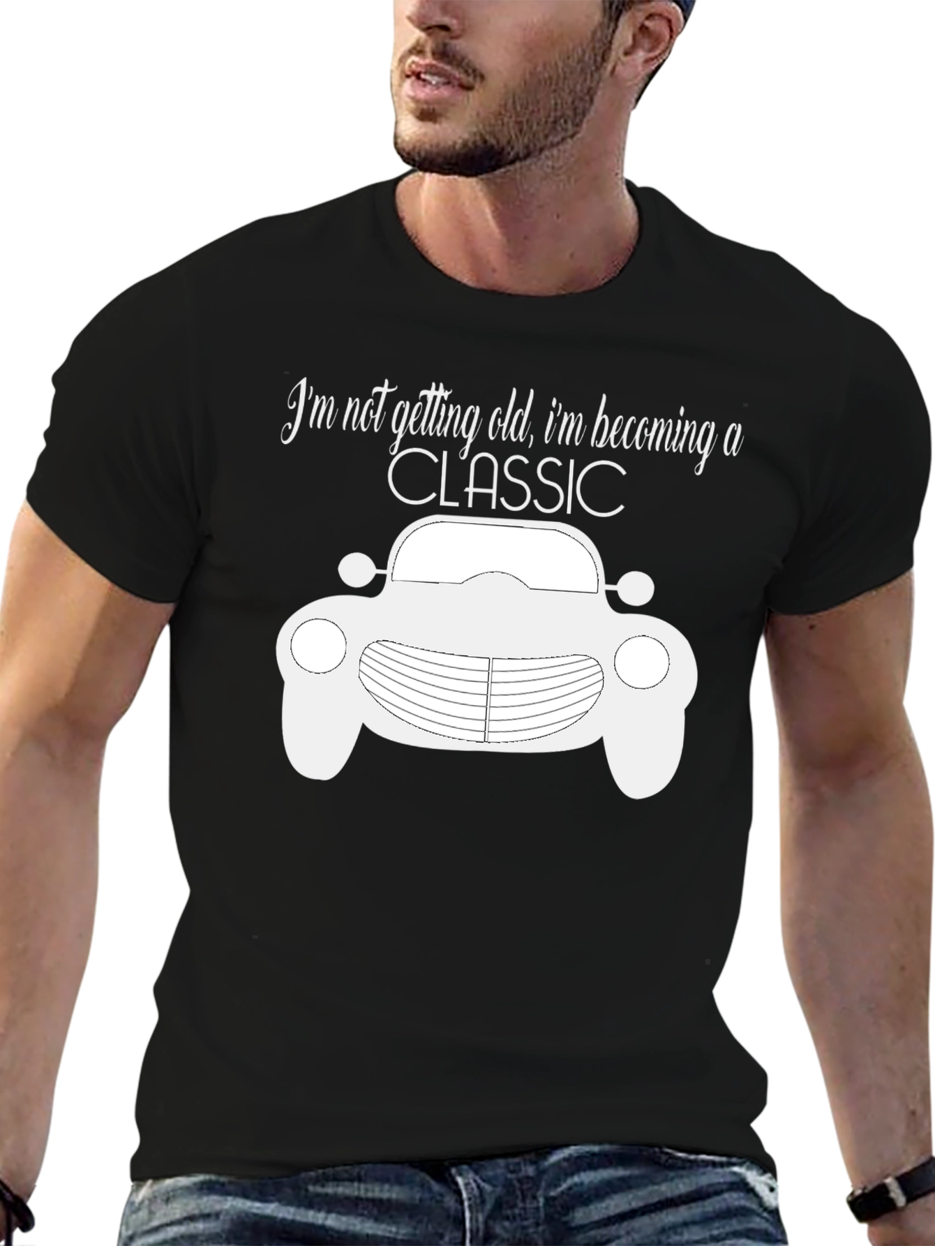 Classic Car Graphic T-Shirt - Becoming a Classic!