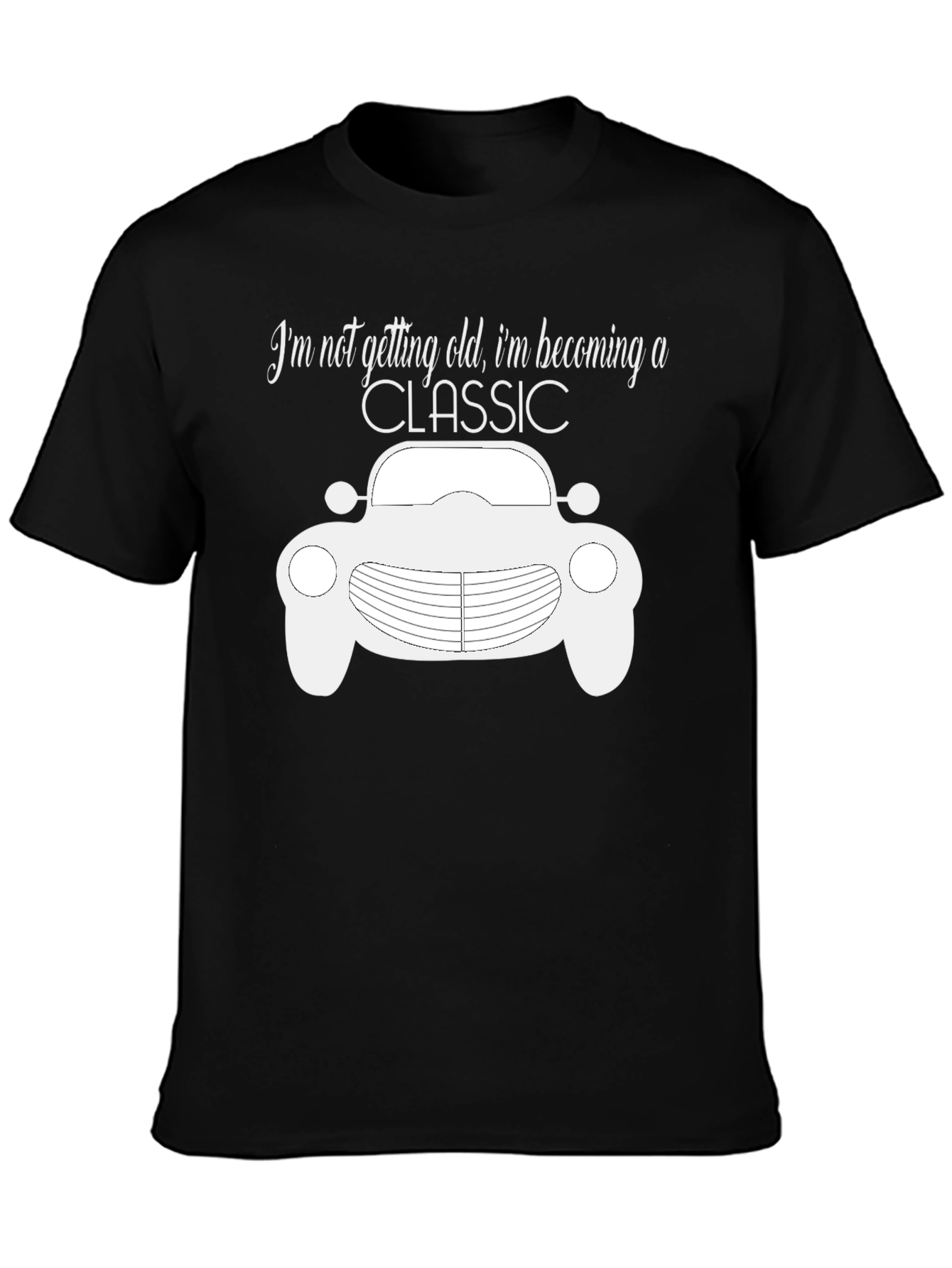 Classic Car Graphic T-Shirt - Becoming a Classic!