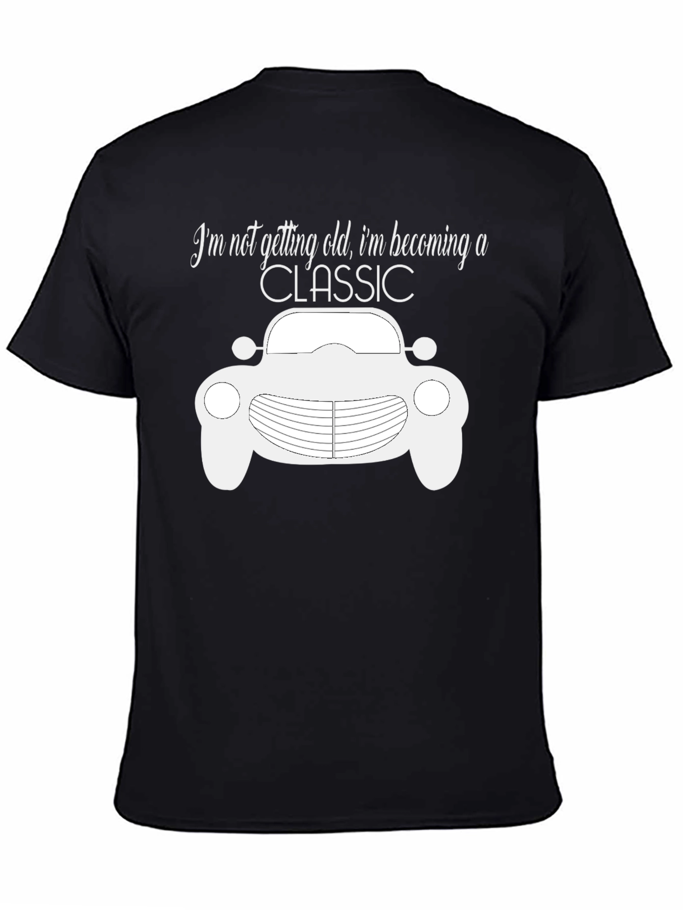 Classic Car Graphic T-Shirt - Becoming a Classic!