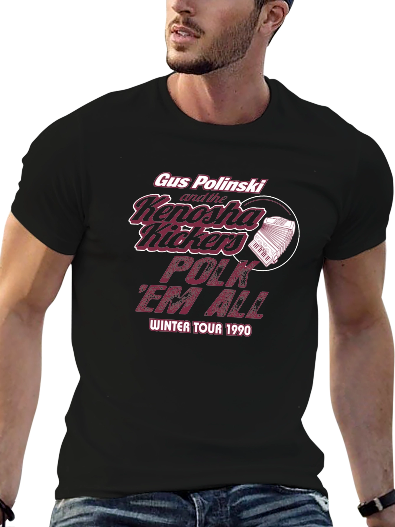 Gus Polinski Winter Tour 1990 T-Shirt