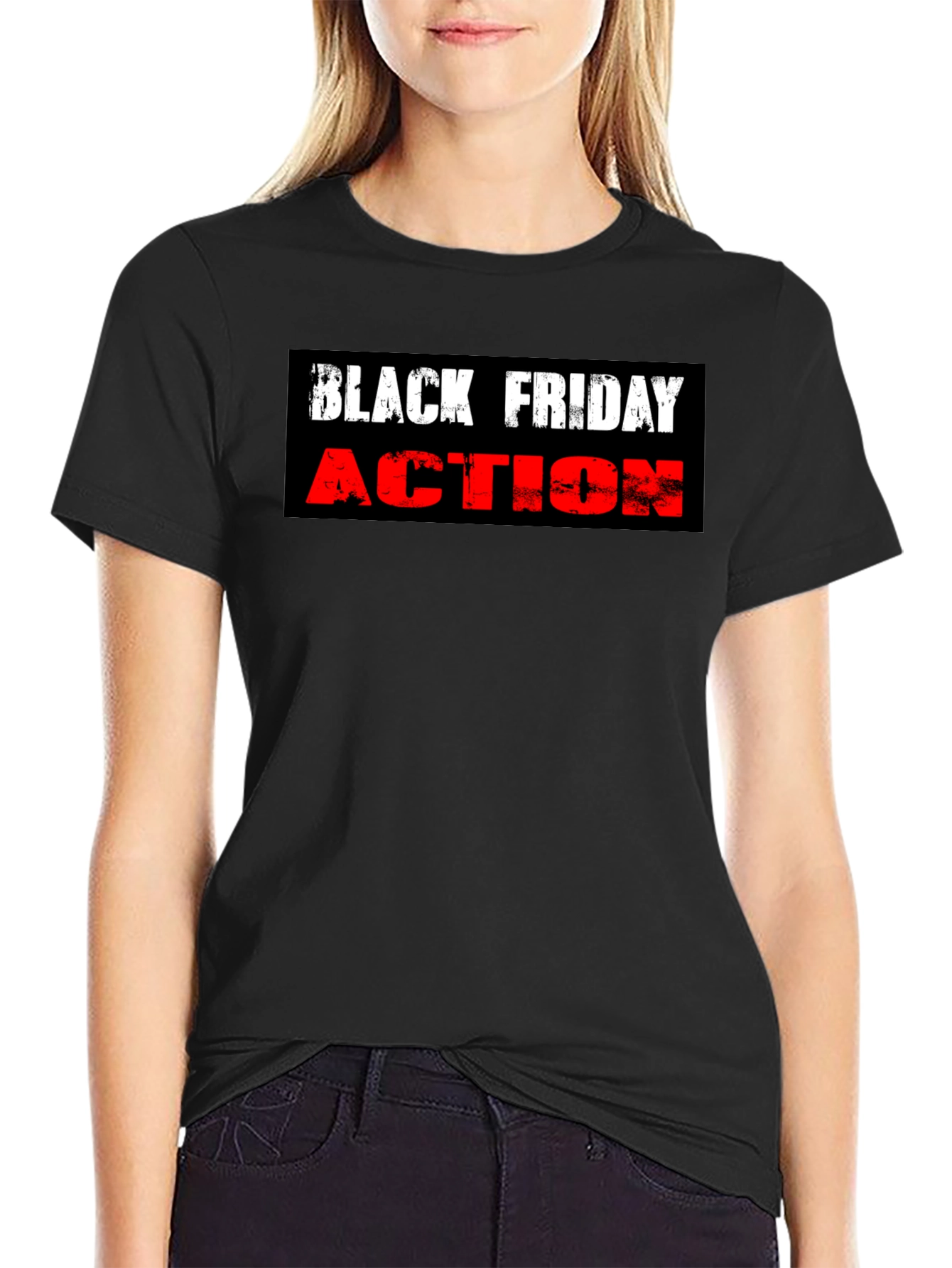 Black Friday Action Graphic T-Shirt