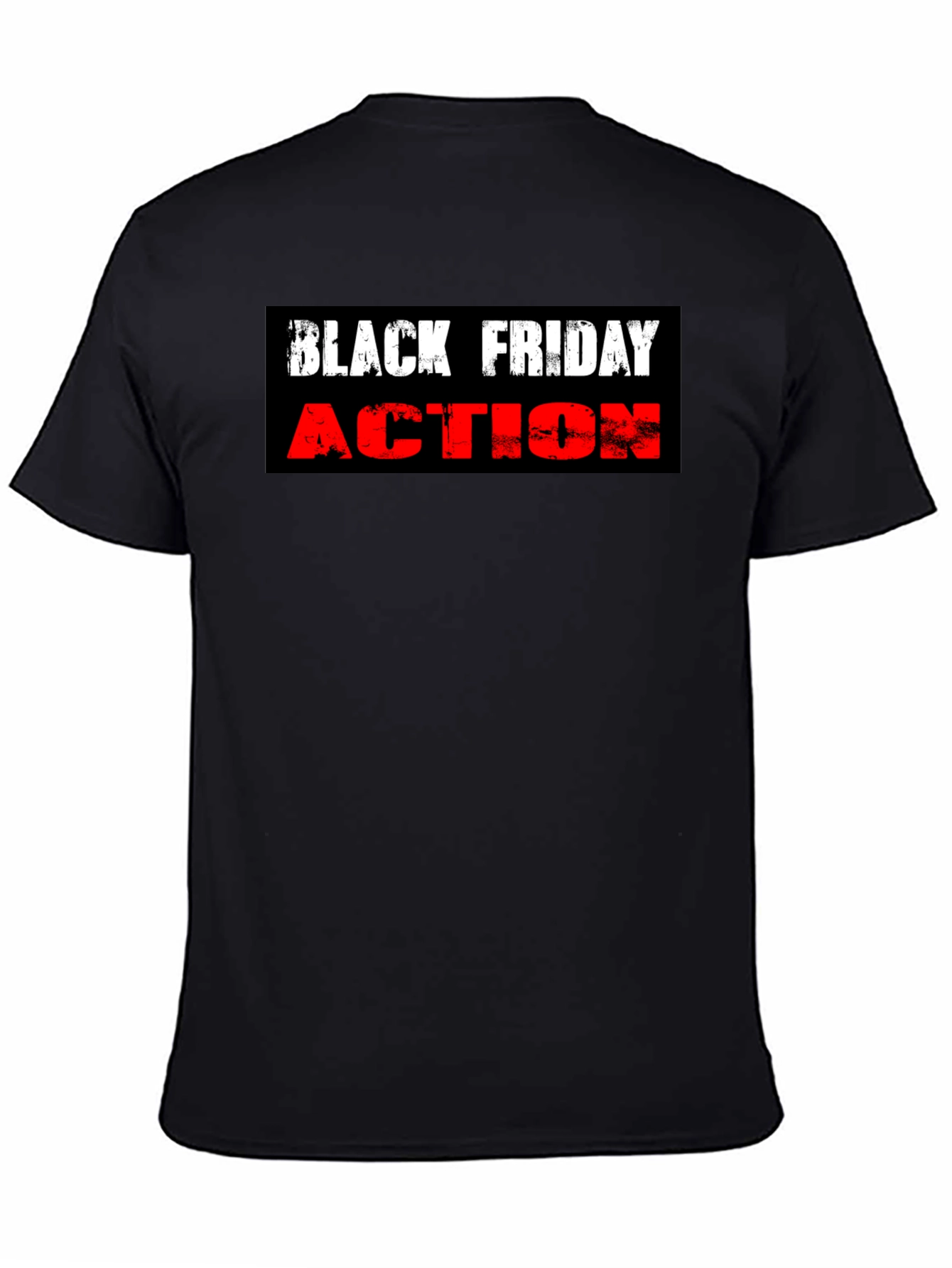 Black Friday Action Graphic T-Shirt