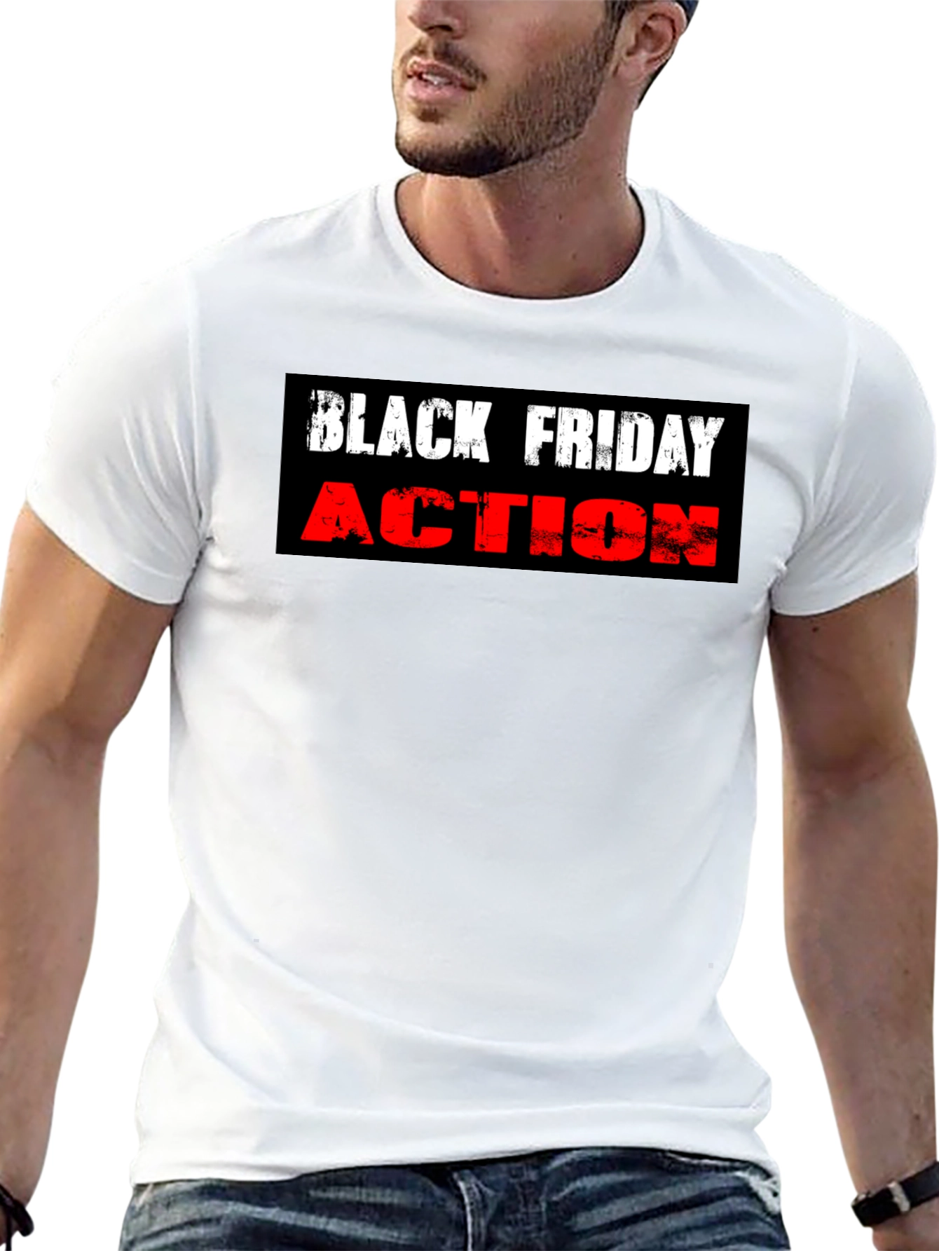Black Friday Action Graphic T-Shirt