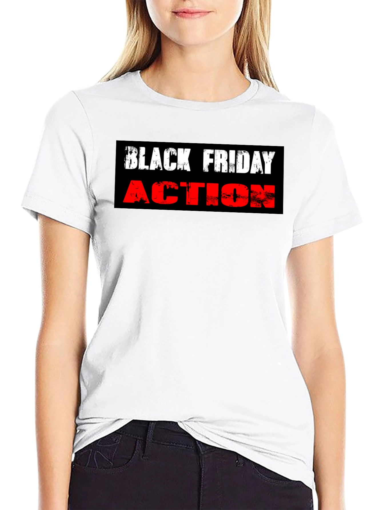 Black Friday Action Graphic T-Shirt