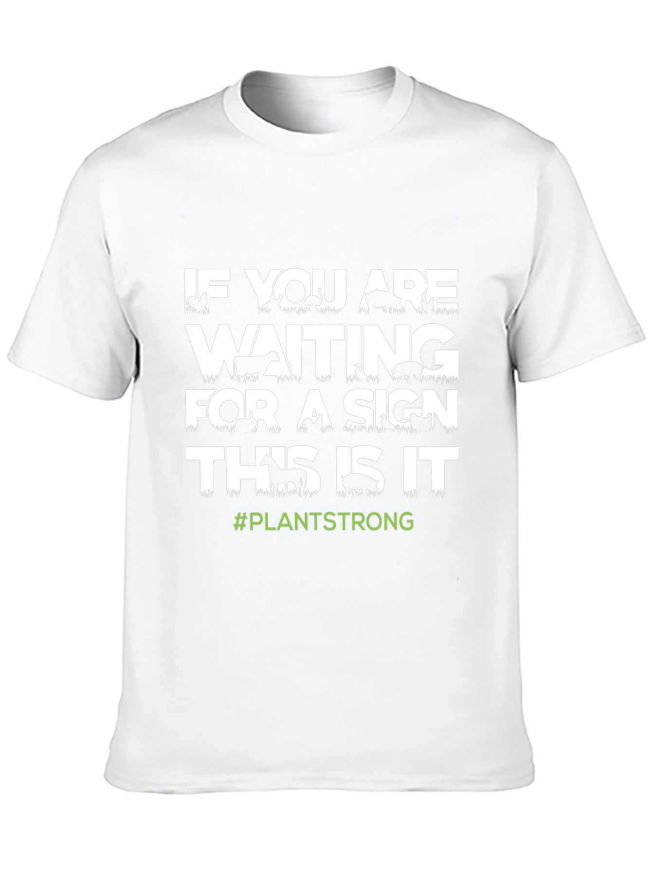 Plant Strong Vegan Graphic Tee