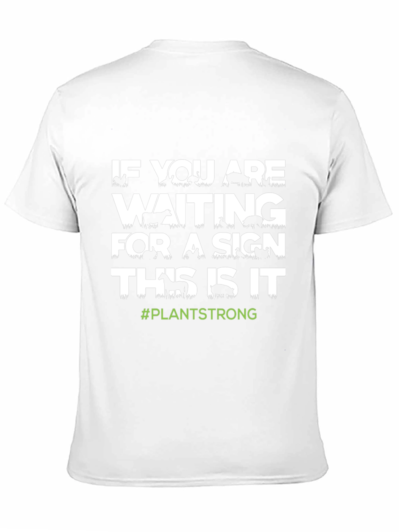 Plant Strong Vegan Graphic Tee
