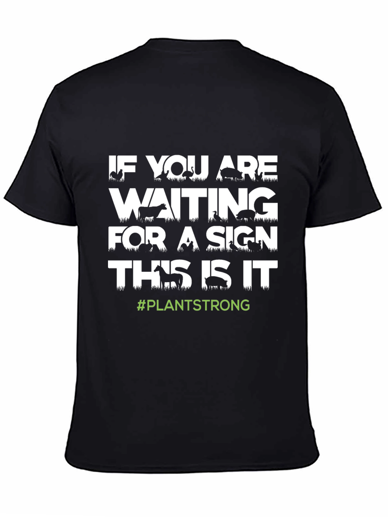 Plant Strong Vegan Graphic Tee