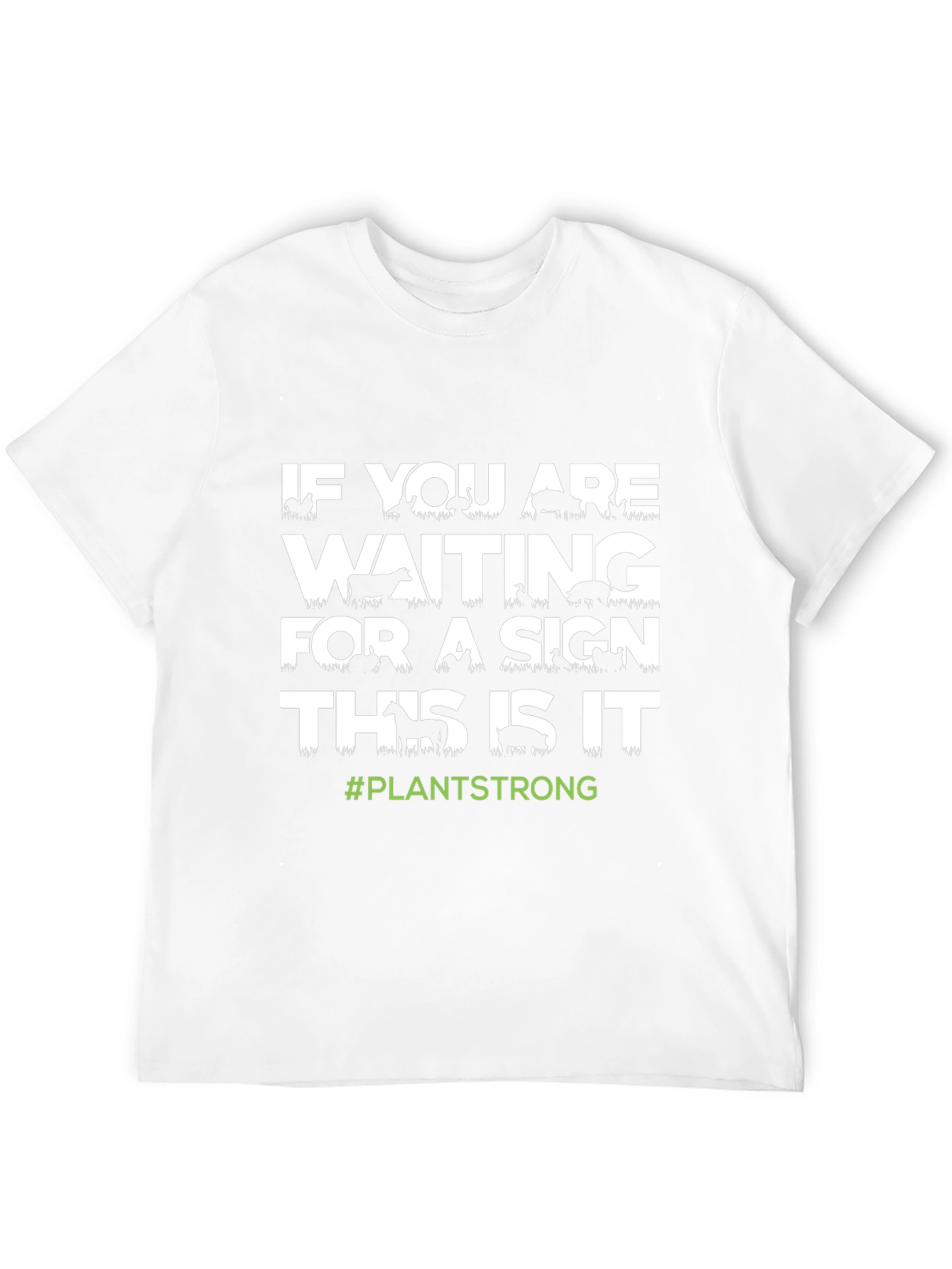 Plant Strong Vegan Graphic Tee