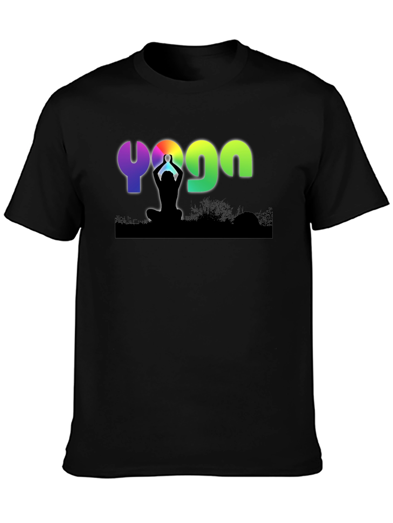 Yoga T-Shirt - Meditative Design