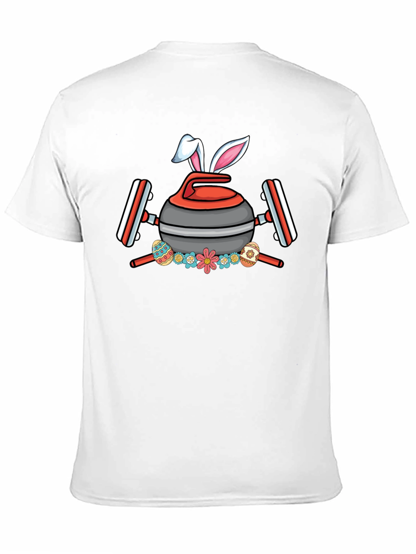 Easter Curling Bunny T-Shirt