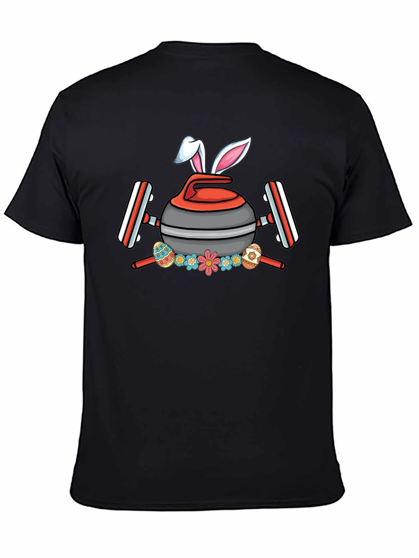 Easter Curling Bunny T-Shirt